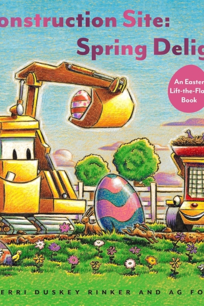 Construction Site: Spring Delight: An Easter Lift-the-Flap Book (Goodnight, Goodnight, Construc)