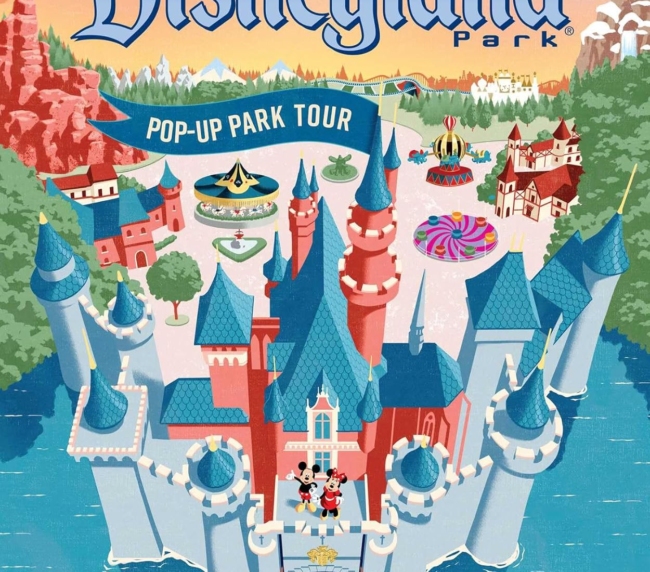 Disneyland: Pop-Up Park Tour (Reinhart Pop-Up Studio)