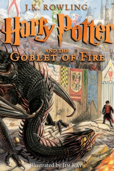 Harry Potter and the Goblet of Fire: The Illustrated Edition (Harry Potter, Book 4) (4)