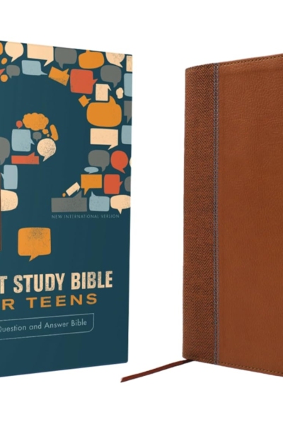 NIV, Quest Study Bible for Teens, Leathersoft, Brown, Comfort Print: The Question and Answer Bible