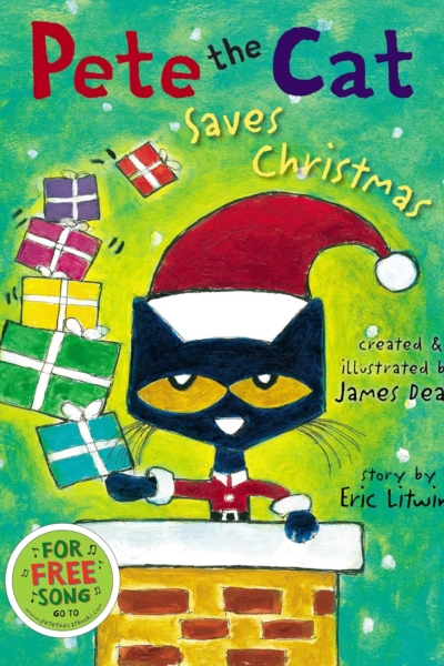 Pete the Cat Saves Christmas: A Christmas Holiday Book for Kids