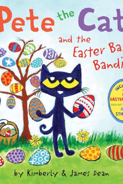 Pete the Cat and the Easter Basket Bandit: Includes Poster, Stickers, and Easter Cards!: An Easter And Springtime Book For Kids