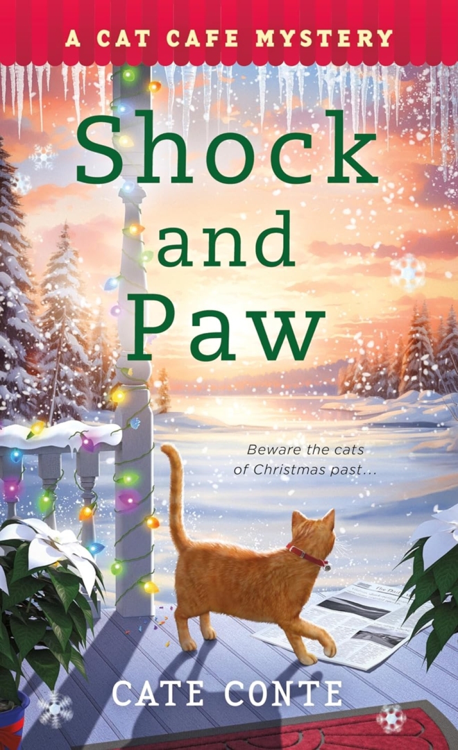 Shock and Paw: A Cat Cafe Mystery (Cat Cafe Mystery Series, 8)