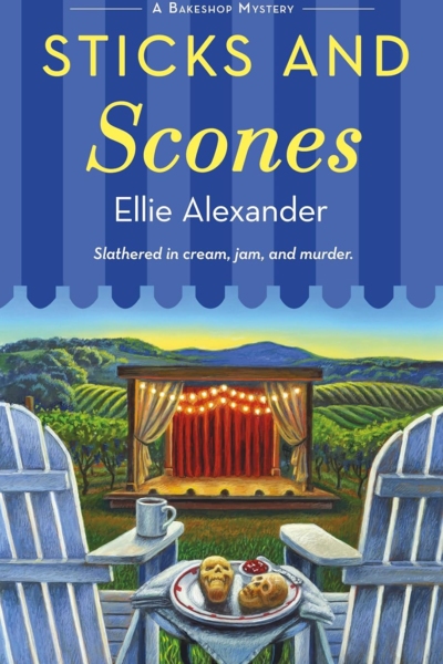 Sticks and Scones: A Bakeshop Mystery (A Bakeshop Mystery, 19)