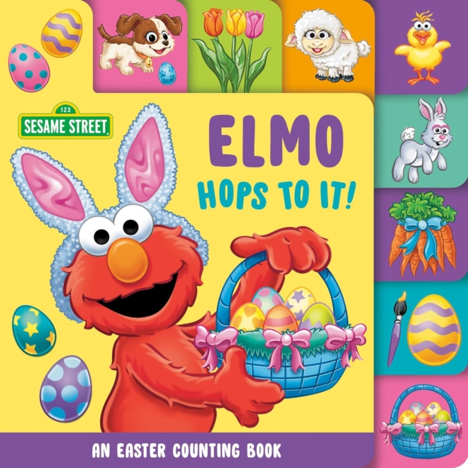 Elmo Hops to It! An Easter Counting Book (Sesame Street) (Sesame Street Board Books)