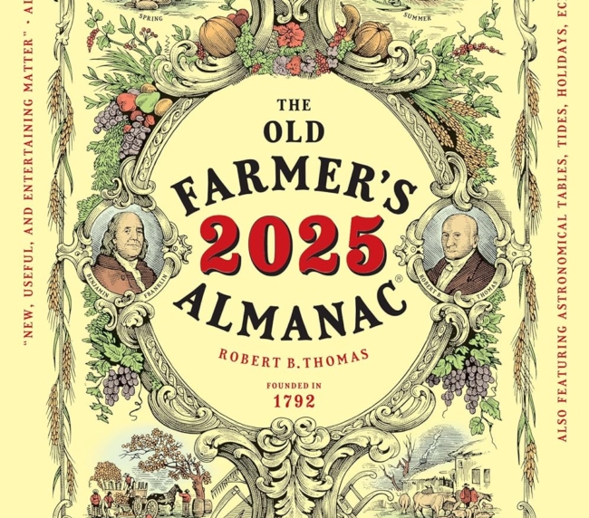 The 2025 Old Farmer's Almanac Trade Edition