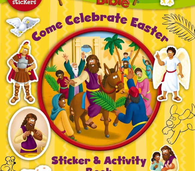 The Beginner's Bible Come Celebrate Easter Sticker and Activity Book